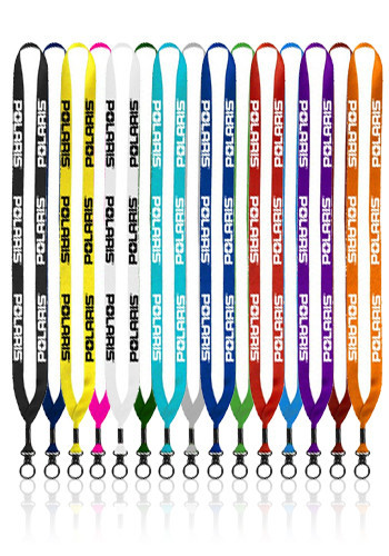 1/2 Economy Polyester Lanyards SULP12P