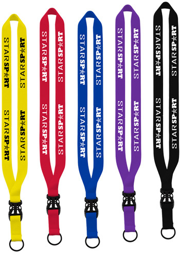 Polyester Side Release Lanyards