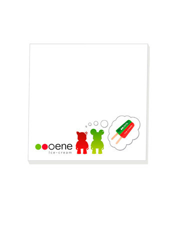 Souvenir Adhesive Eco Notepads - 50 Sheets