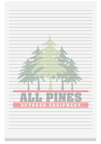 Souvenir Ruled Adhesive Notepads 100 Sheets