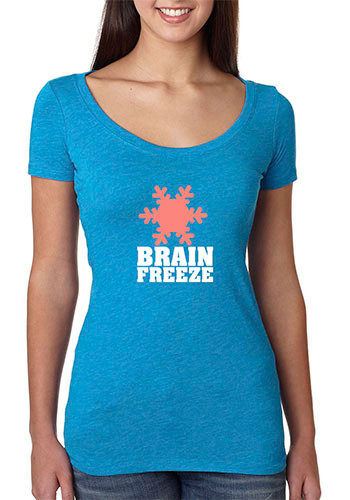 Next Level Ladies Tri-Blend Scoop Neck Tees