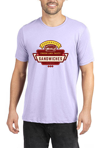 Next Level Mens Poly/Cotton Tees