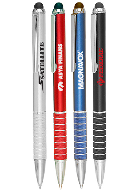 Twist Action Metal Stylus Pens