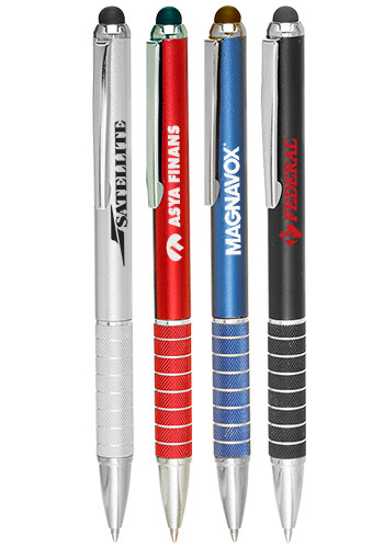 Twist Action Metal Stylus Pens