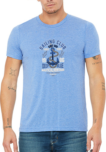 Bella Canvas Mens Triblend Short-Sleeve T-Shirts