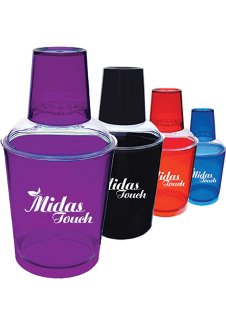 12 oz. Translucent Plastic Martini Shakers
