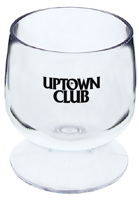 2 oz. Clear Plastic Brandy Glasses 2 oz. Clear Plastic Brandy Glasses