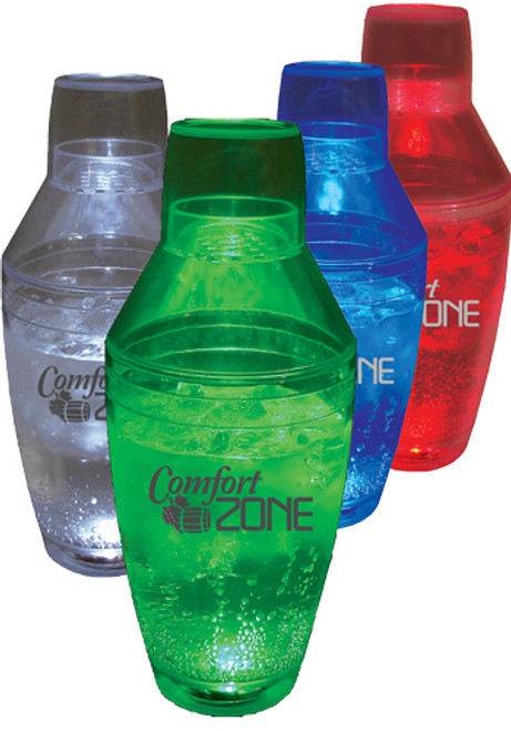 8 oz. Light Up Plastic Cocktail Shakers