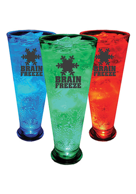 12 oz. Plastic Light Up Pilsner Glasses