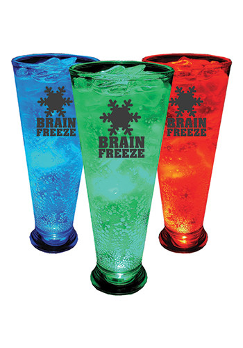 12 oz. Plastic Light Up Pilsner Glasses