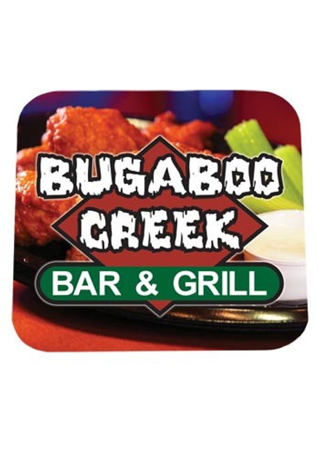 16 Point Square Coated Board Coasters 16 Point Square Coated Board Coasters