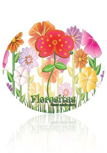 1/8 inch Black Rubber Backing Round Coasters