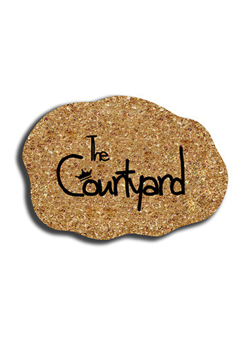 4.75 inch Cork Cloud Coasters