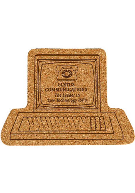 6 inch King Size Cork Computer Coasters 6 inch King Size Cork Computer Coasters