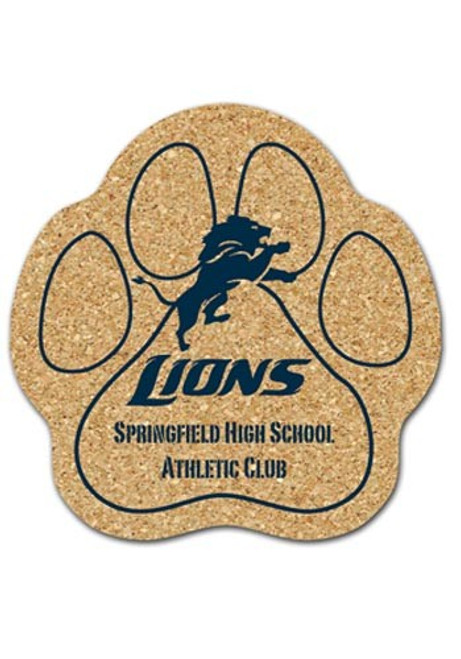 5 inch King Size Cork Paw Coasters 5 inch King Size Cork Paw Coasters