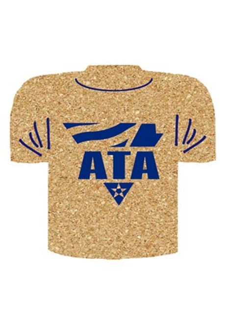 5 inch King Size Cork T-Shirt Coasters