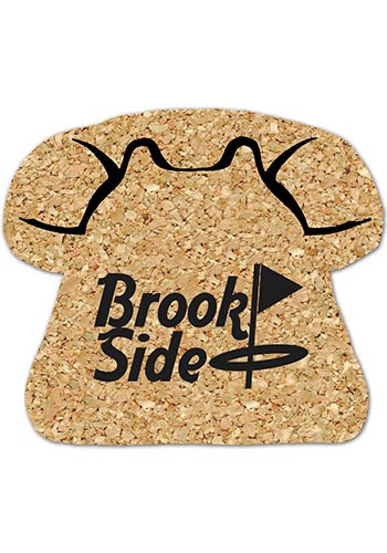 5.5 inch King Size Cork Telephone Coasters