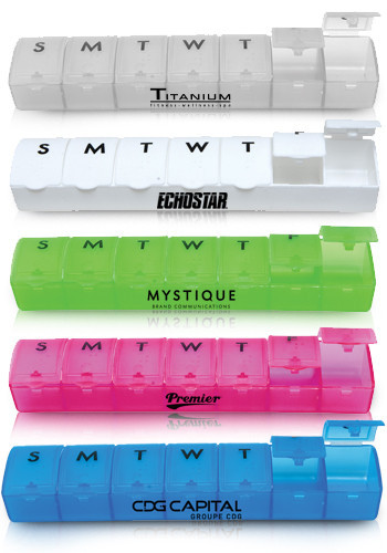Weekly Pill Dispensers