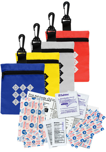 First Aid Kit Bags with Clips