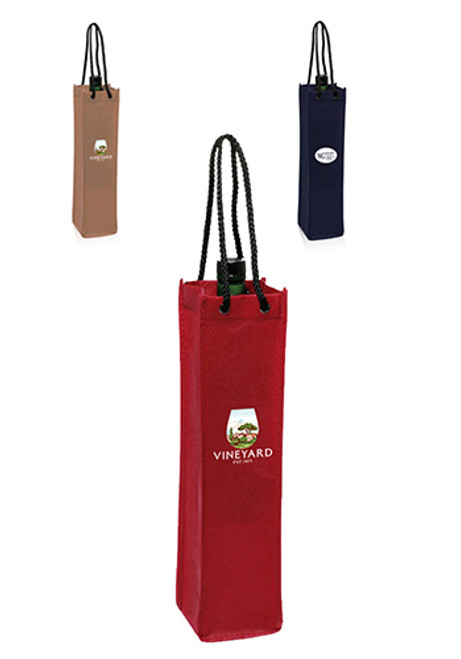 Non-Woven Single Wine Bottle Bags