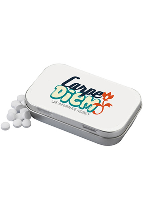 Sugar-Free Mints in Large Hinged Tin