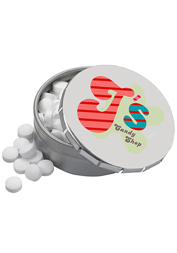 Sugar-Free Mints in Large Push Tin