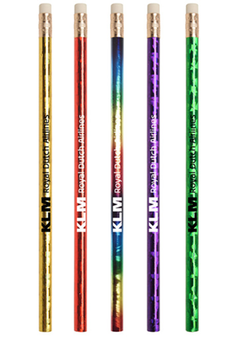 Jo-Bee Prismatic Foil Wrap Pencils