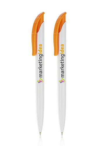 Full Color White Plastic Pens