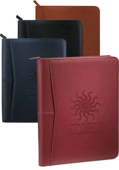 Pedova Zippered Padfolios