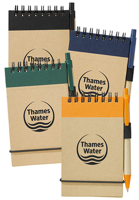 Recycled Jotters and Pens