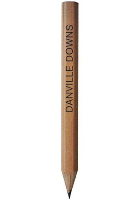 Hex Natural Finish Golf Pencils