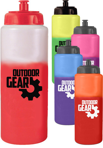 32 oz. Mood Sports Bottles with Push n Pull Cap