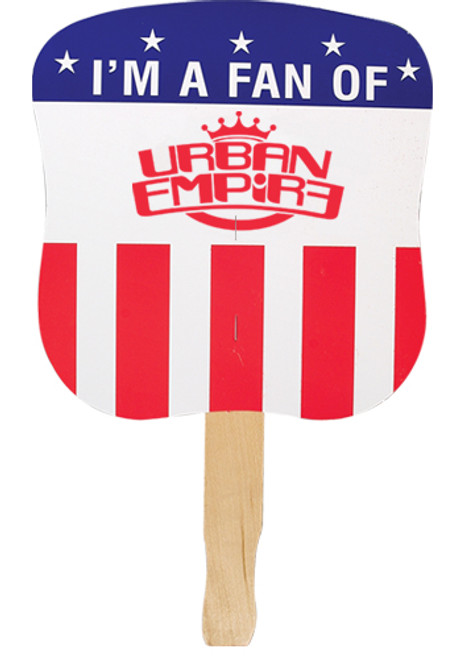 Patriotic Hand Fans - Political Party