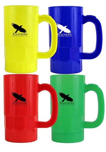 14 oz. Plastic Beer Steins