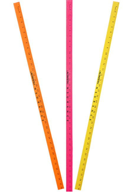Fluorescent Yardsticks
