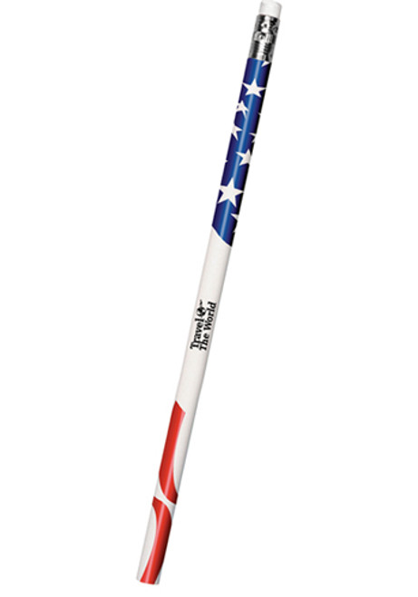 Patriotic Foil Pencils