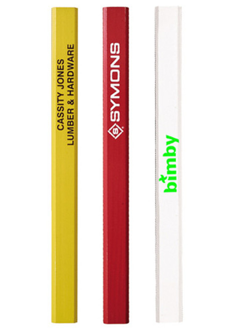 Hard Lead Enamel Finish Carpenter Pencils
