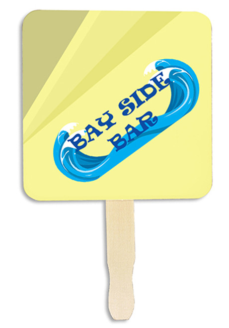 Square Shape Hand Fans