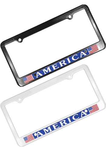 2 Holes License Plate Frames