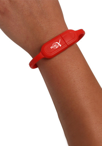 32GB Slim USB Wristbands
