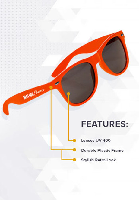 Sunglasses - Plastic Tahiti Glasses