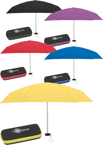 37-in. Travel Umbrellas With Eva Cases