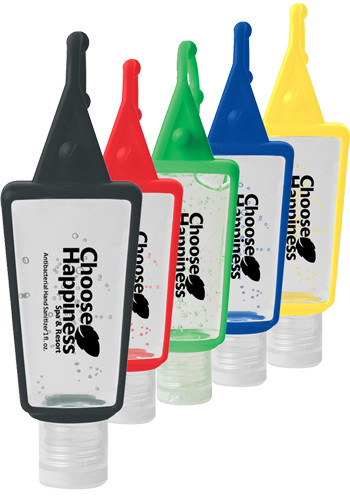 1 oz. Silicone Holder Hand Sanitizers