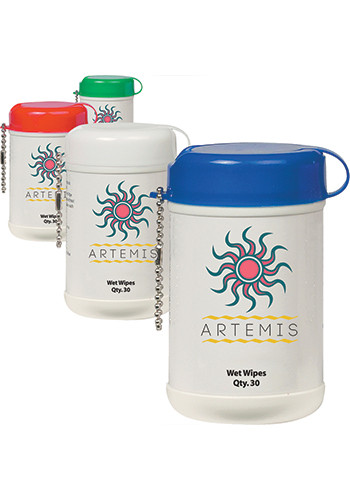 Mini Wet Wipe Canisters