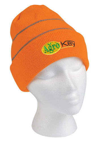 Reflective Stripes Knit Beanies