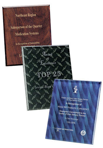 Jaffa Trillinnium Award Plaques