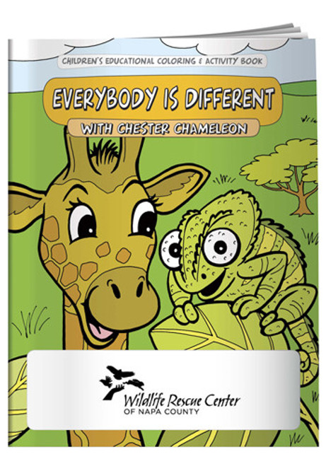 Coloring Books: Everybody is Different