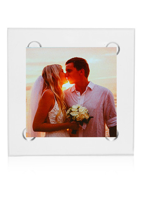 Square Custom Glass Coasters with Your Photos