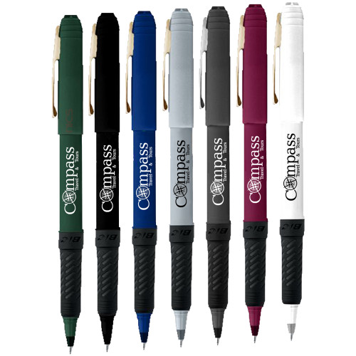 BIC Grip Roller Gold Pens