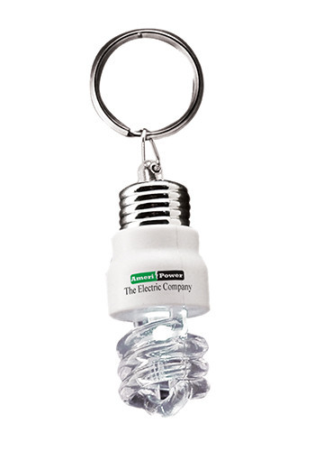 Light Saving Bulb Keychains